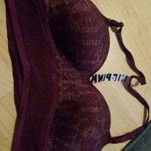 Pink cool and comfy mesh bra